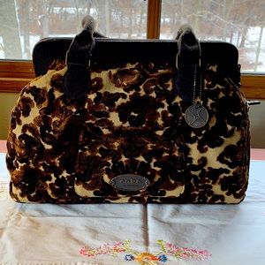 RARE Petunia Picklebottom Cake diaper bag in chocolate decadence